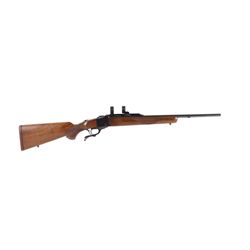 Ruger No 1 Cal 7x57mm SN:132-14348 High quality single shot falling block rifle. Blued finish, walnu