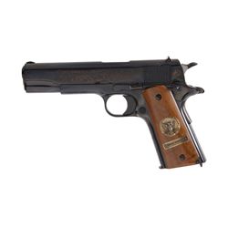 Colt Mdl 1911 Gov't Commemorative Cal .45acp SN:51-M-A, Issued 1968 for "Meuse-Argonne", like new in