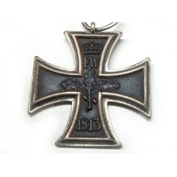 Lot of 3 Nazi Iron Crosses in Riker Mount Includes a WWI German Iron cross 2nd class complete with a