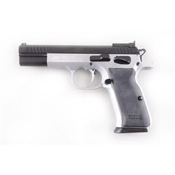 Tanfoglio P23L Witness-Match Cal .38super SN:EA37615, Single action semi-auto Match Target pistol ma