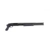 Image 1 : Mossberg 500A 12 ga SN:T107160 Pump action home defense shotgun with matte black finish, black synth