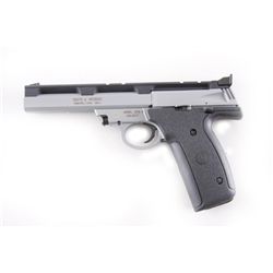 Smith & Wesson Mdl 22S Cal .22LR SN:UBL3377, Double action semi-auto 10 shot full size pistol with b