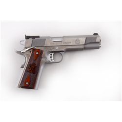 Springfield Armory Mdl 1911-A1 Cal .45acp SN:NM207419, Single action semi-auto target pistol. Stainl