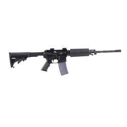 Bushmaster XM15-E2S Cal .223 Rem/5.56 SN:L461651, Semi-auto target rifle similar to AR15, made in th