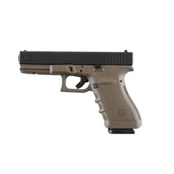 Glock Mdl 21 Cal .45acp SN:KDG601 Double action only 13 shot semi-auto pistol with OD Green polymer 