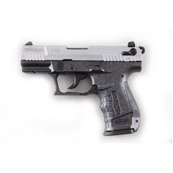 Walther Mdl P22 Cal .22LR SN:L159700 Double action/single action semi-auto 10 shot pistol made in Ge