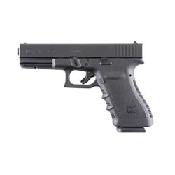 Glock Mdl 21 Cal .45acp SN:LCP300 Double action only 13 shot semi-auto pistol with black polymer fra