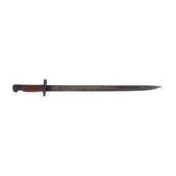 Pattern 1907 Number 1 Lee Enfield Bayonet Straight quillion, fits all Number 1 Enfield's.Straight qu