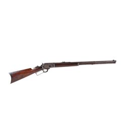 Marlin Mdl 94 Cal .25-20 SN:148129 Lever action rifle, 24" octagonal BBL, full mag, crescent butt, L
