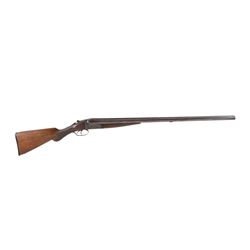 Remington SxS Shotgun 12 ga, 2 3/4  SN:340420 Double barrel SxS internal hammer shotgun in 12 gauge.