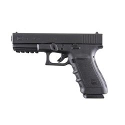 Glock Mdl 21 Cal .45acp SN:KVU531 Double action only 13 shot semi-auto pistol with black polymer fra