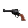 Image 1 : Ruger NM Blackhawk Cal .45LC SN:48-28371 Single action 6 shot revolver. Blued finish, smooth wood gr