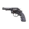 Image 1 : Smith & Wesson Mdl 10-11 Cal .38sp SN:CDZ1580, Double action 6 shot revolver. Blued finish, checkere