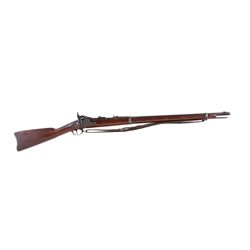 Springfield 1873 Trapdoor Cal .45-70 SN:45407 Original 1863 Springfield percussion musket converted 