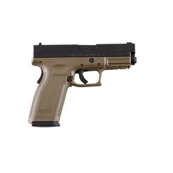 Springfield Armory Mdl XD 45 Cal .45acp SN:US651260, Double action semi-auto pistol with steel slide