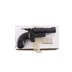 Leinad Inc Black Powder Mdl D Cal .451 SN:NVSN, Modern single shot top break percussion pistol for b