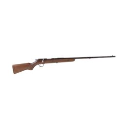 Remington 33 Cal .22S/L/LR SN:NVSN Bolt action single shot training rifle. Blued finish, smooth waln