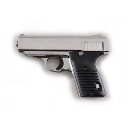 Cobra Ent. FS380CB Cal .380acp SN:FS031995 Single action semi-auto 7 shot compact pistol. Chrome fin