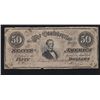 Image 1 : MWF912E 1864 Confederate $50 Note, Richmond, Number 86053