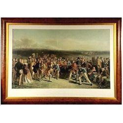 FY 131 "The Golfers" Framed Print