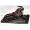 Image 1 : FY137 CARL KAUBA, BRONZE SCULPTURE,  AMERICAN INDIAN WITH RIFLE