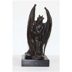 SM196 Superior Bronze Gargoyle, After Roleache