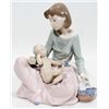 Image 1 : LLADRO FIGURE ~ DRESSING THE BOY ~  MWF533
