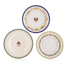 FY79 European porcelain cabinet plates in cases circa 1900