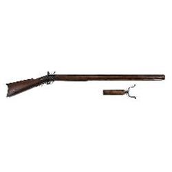 FLINTLOCK RIFLED MUSKET - Flintlock Rifled Musket with .80 cal octagonal 40" bar