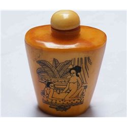 MWF1404 Ancient Chinese Erotic Snuff Bottle