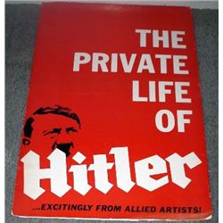 MWF750 HITLER/NAZIS original movie pressbook RICHARD BASEHART