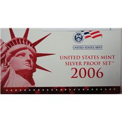 2006 silver proof set, original u.s. mint packaging