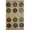 Image 2 : 30 coin Barber half $ book 1904 thru 1915 missing 05O-10PS-13PD-14-15