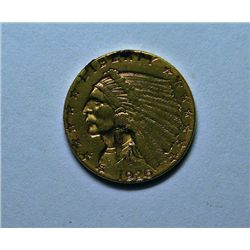 1926 $2 1/2   GOLD Indian