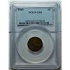 Image 1 : 1869 Indian penny  PCGS04