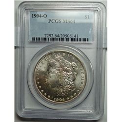 1904O Morgan $  PCGS64