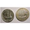 Image 2 : Hugenot  VF/XF  and 1920 Pilgrim AU half $