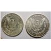 Image 2 : Both 1878 Morgan silver $  AU