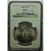 Image 1 : 1882CC  Morgan silver $  NGC63