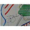Image 2 : Fazzino, Charles - Original Drawing + 3 NY Giants Autographs