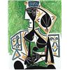 Image 1 : Picasso, Pablo - Woman in Green - signed and numbered print