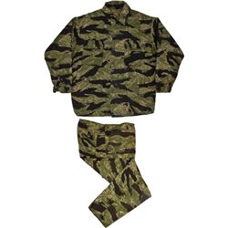 A Pair of Camouflage Fatigues from "The Green Berets."... (Total: 2 Items)
