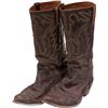 Image 1 : A Pair of Lucchese Cowboy Boots Likely from "True Grit" and "Rooster Cogburn."... (Total: 2  )