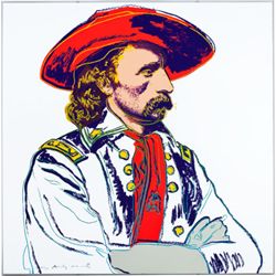 An Andy Warhol Limited Edition Signed Print from the 'Cowboys and Indians' Series, 1986.... (Total: 