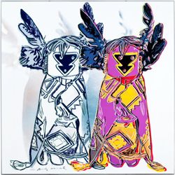 An Andy Warhol Limited Edition Signed Print from the 'Cowboys and Indians' Series, 1986.... (Total: 