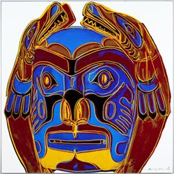 An Andy Warhol Limited Edition Signed Print from the 'Cowboys and Indians' Series, 1986.... (Total: 