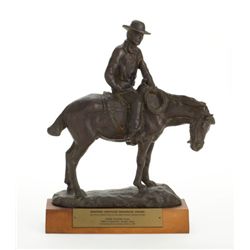 A Trophy for "The Cowboys," 1971.... (Total: 1  )
