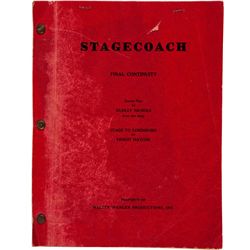 A Script from "Stagecoach."... (Total: 1  )