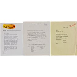 A "Laugh-In" Group of Correspondence, 1960s-1970s.... (Total: 1  )
