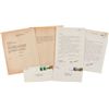 Image 1 : A Raoul Walsh Set of Signed Letters, 1974.... (Total: 1  )